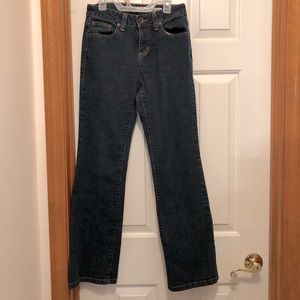 Size 4S DKNY dark-wash jeans